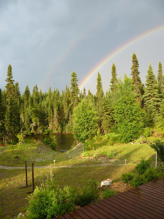 Bed and Breakfast Gite De La Riviere Chibougamau Exterior foto